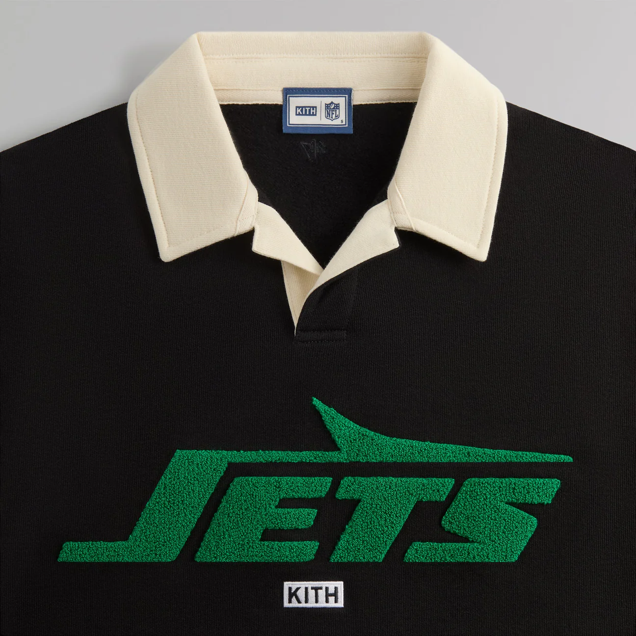 KITH NFL & ‘47 Jets Nelson Collared polo衫