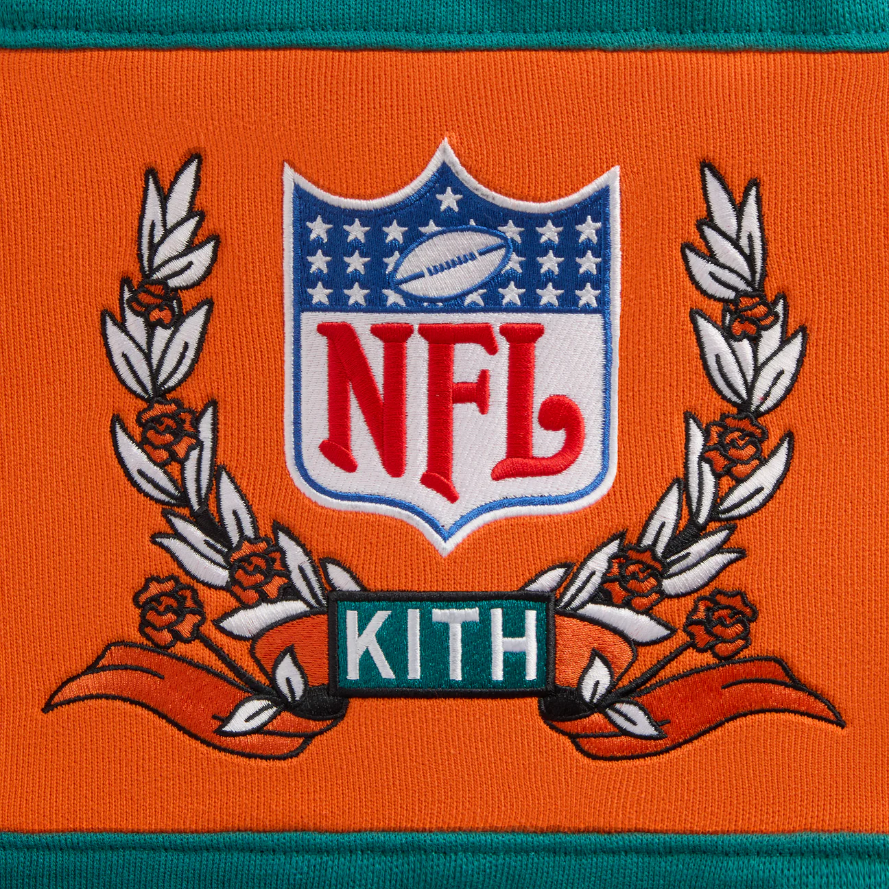KITH NFL & ‘47 Dolphins Nelson Collared polo衫