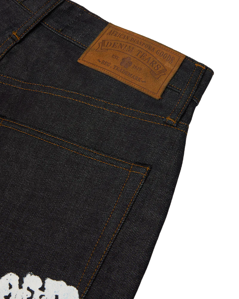 Denim Tears Straight Cotton Wreath Denim Pant 牛仔褲