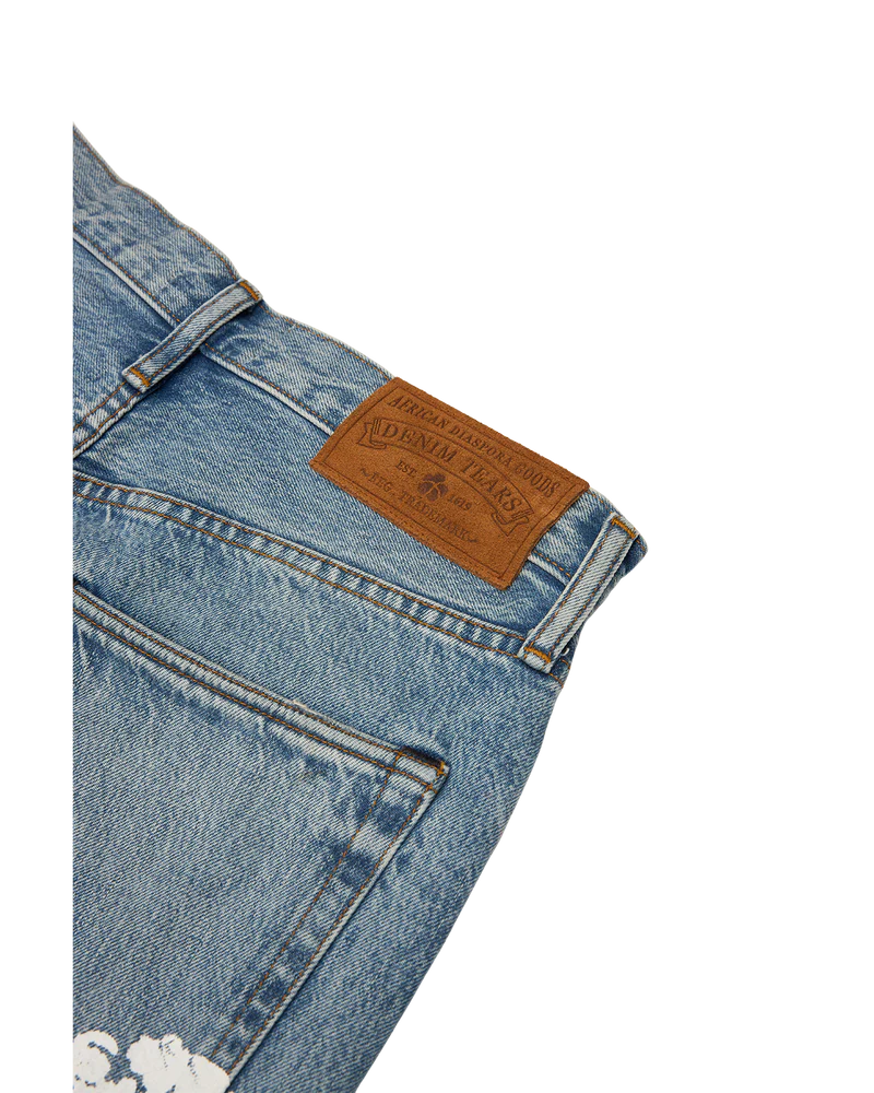 Denim Tears Straight Cotton Wreath Denim Pant 牛仔褲