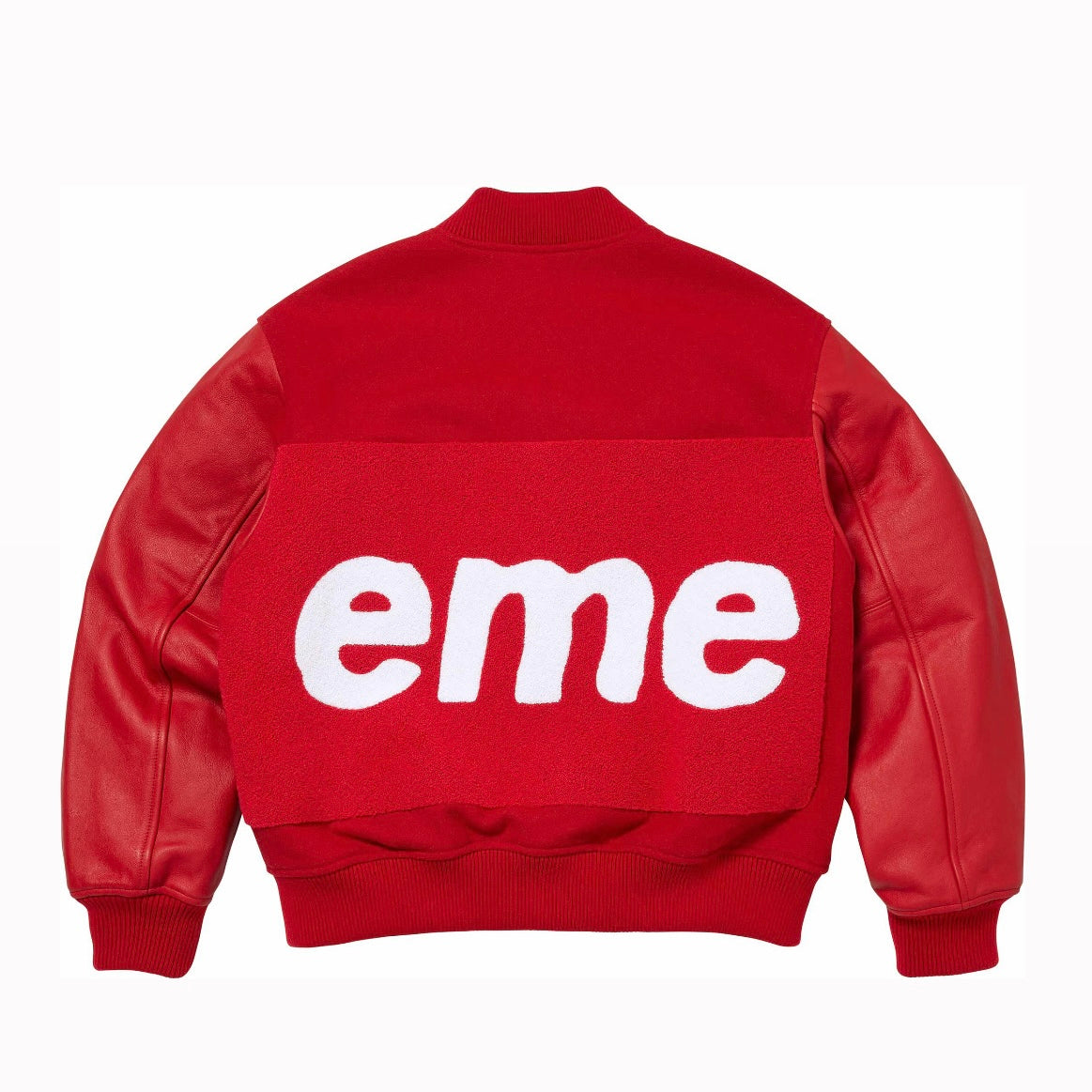 Supreme 24SS Big Logo Chenille Jacket 棒球外套