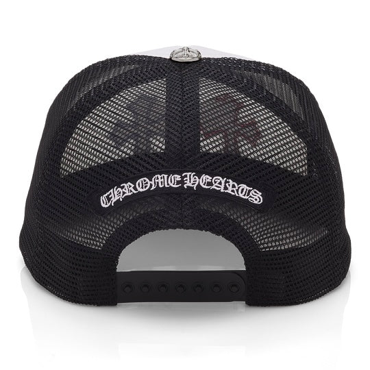 Chrome Hearts 3 CROSS 皮標 925銀飾 Trucker Hat 卡車帽