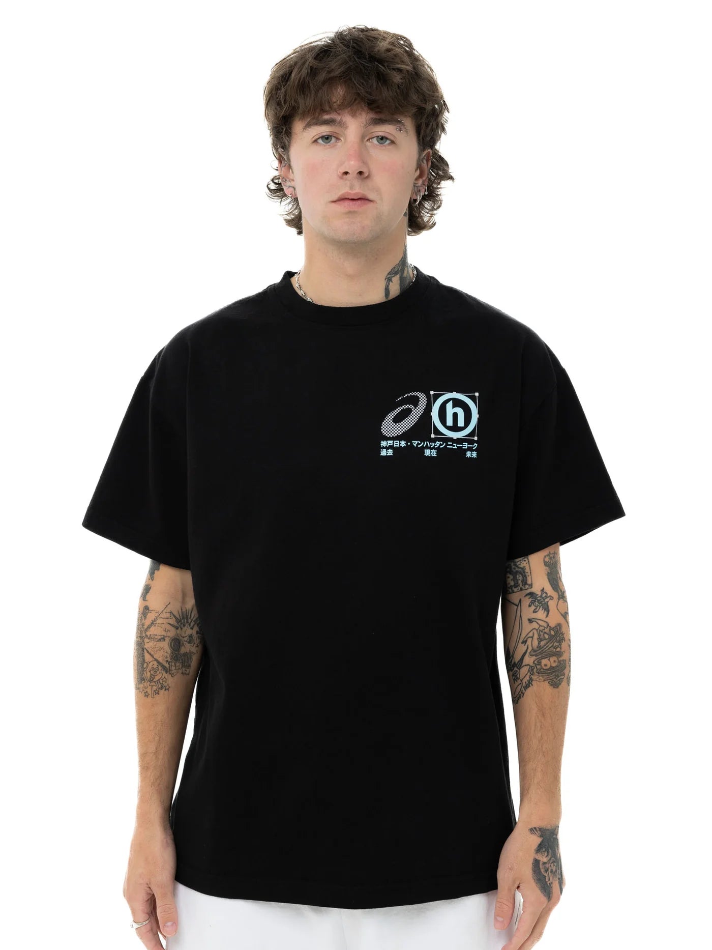 Hidden NY Asics Running Man Tee 短T