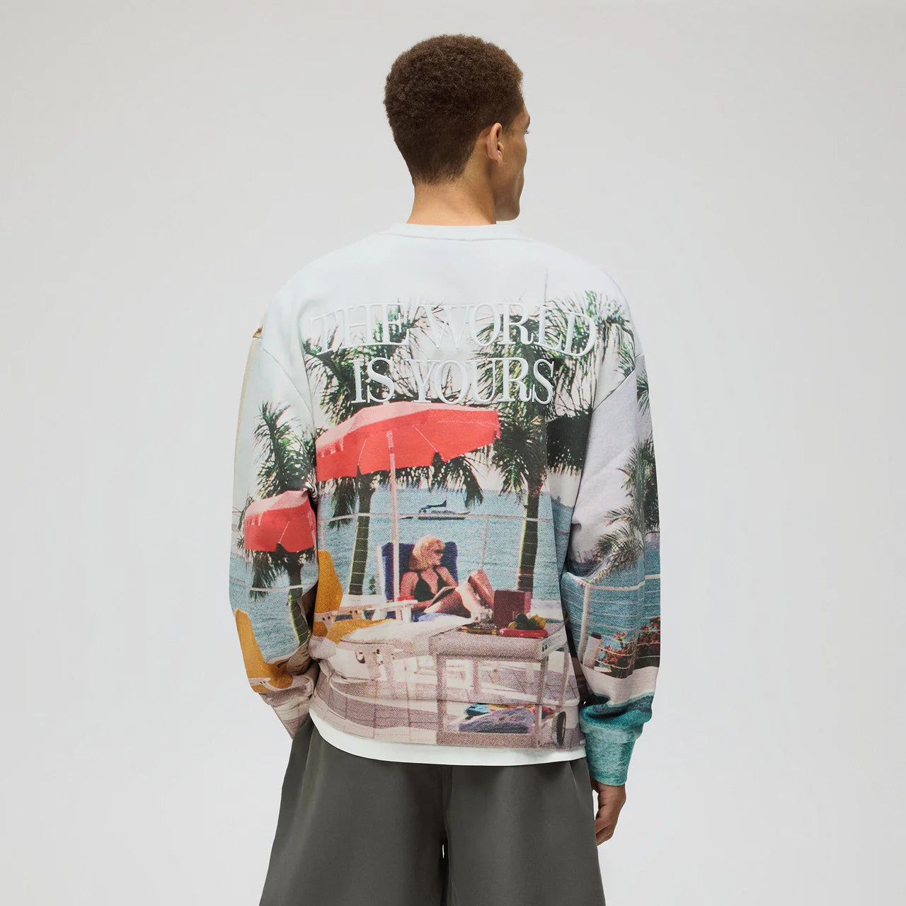 KITH Scarface Tony Miami Vintage Nelson Crewneck 衛衣
