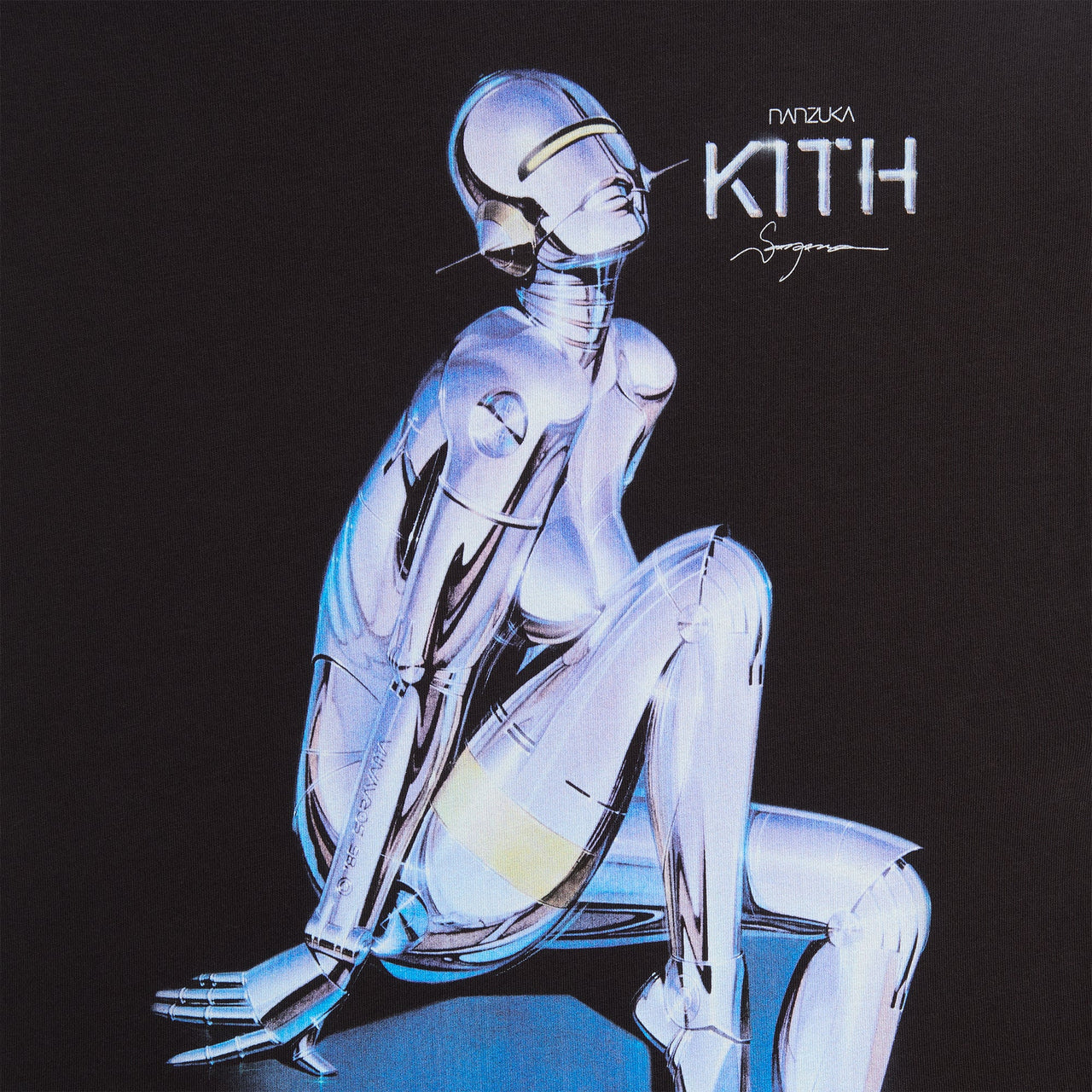 KITH Nanzuka Gallery Sorayama Model A Tee 短T