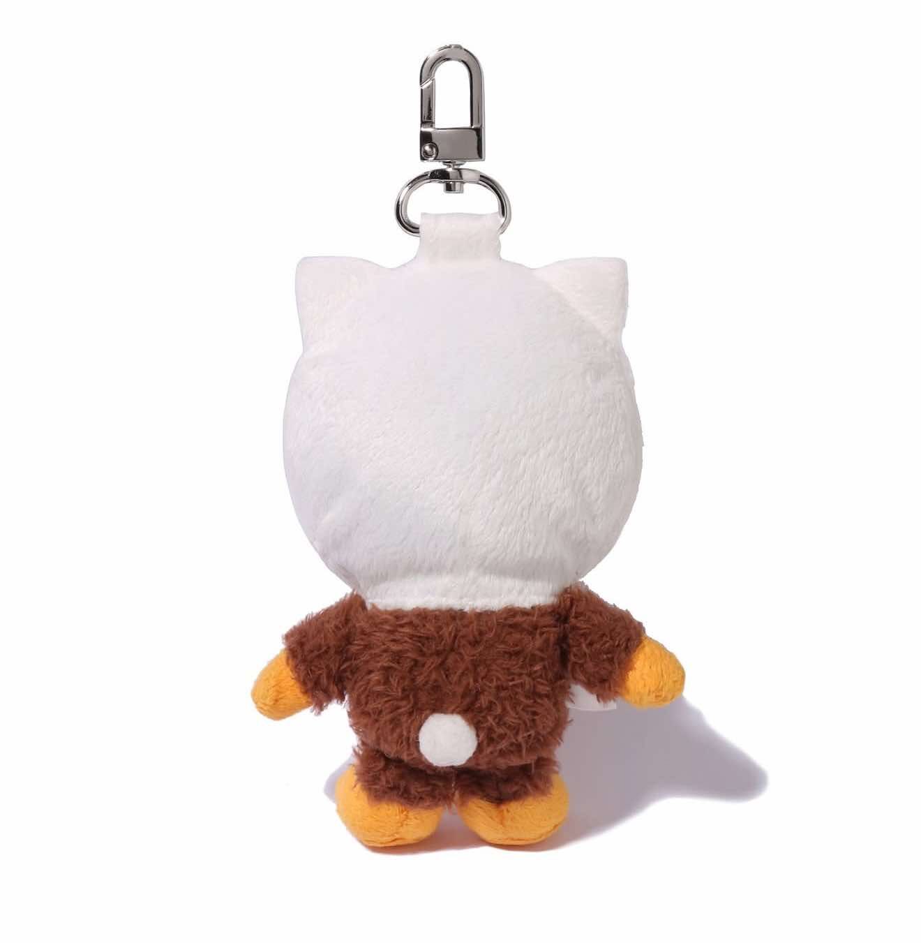 BAPE Sanrio Hello Kitty Baby Milo Plush Keychain 鑰匙圈