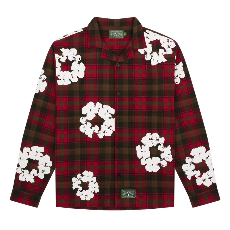 Denim Tears Cotton Wreath Pajama Shirt 襯衫