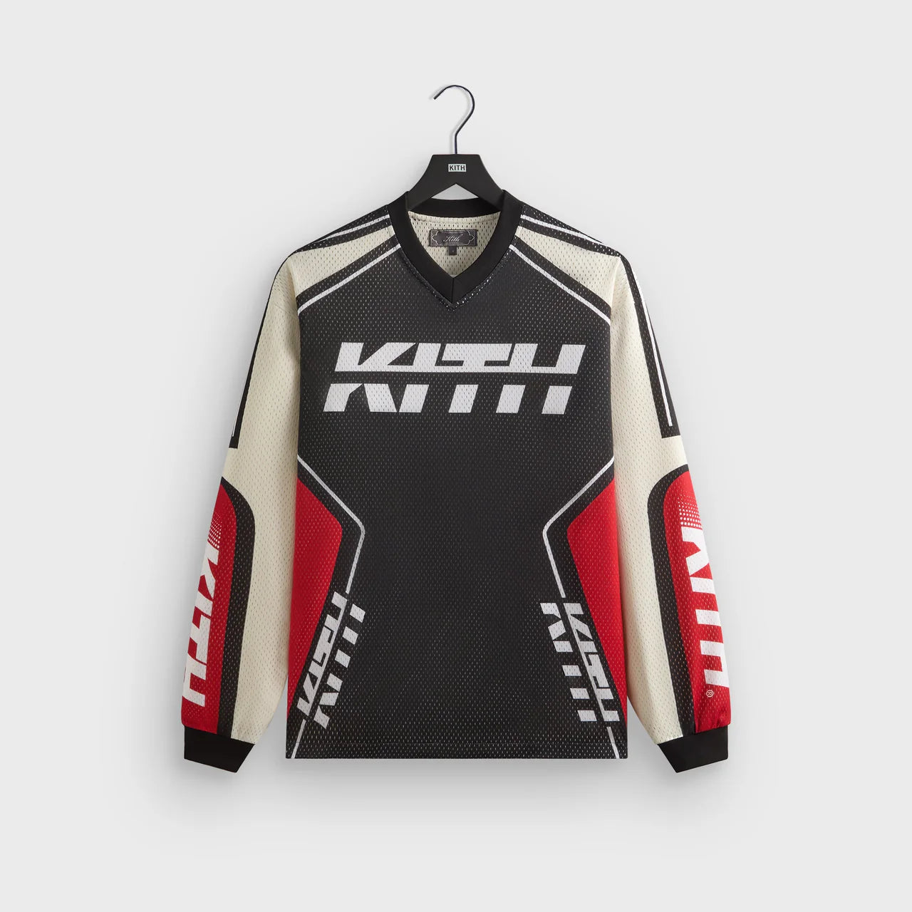 KITH Moto Mesh Long Sleeve Donovan Tee 球衣