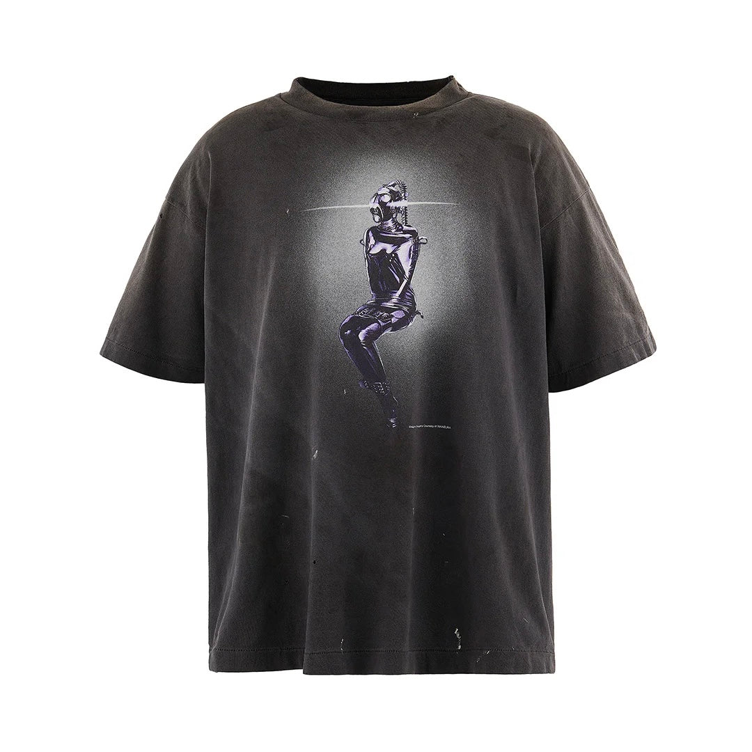 Saint Mxxxxxx Hajime Sorayama SRYM_SS Mask Tee 短T