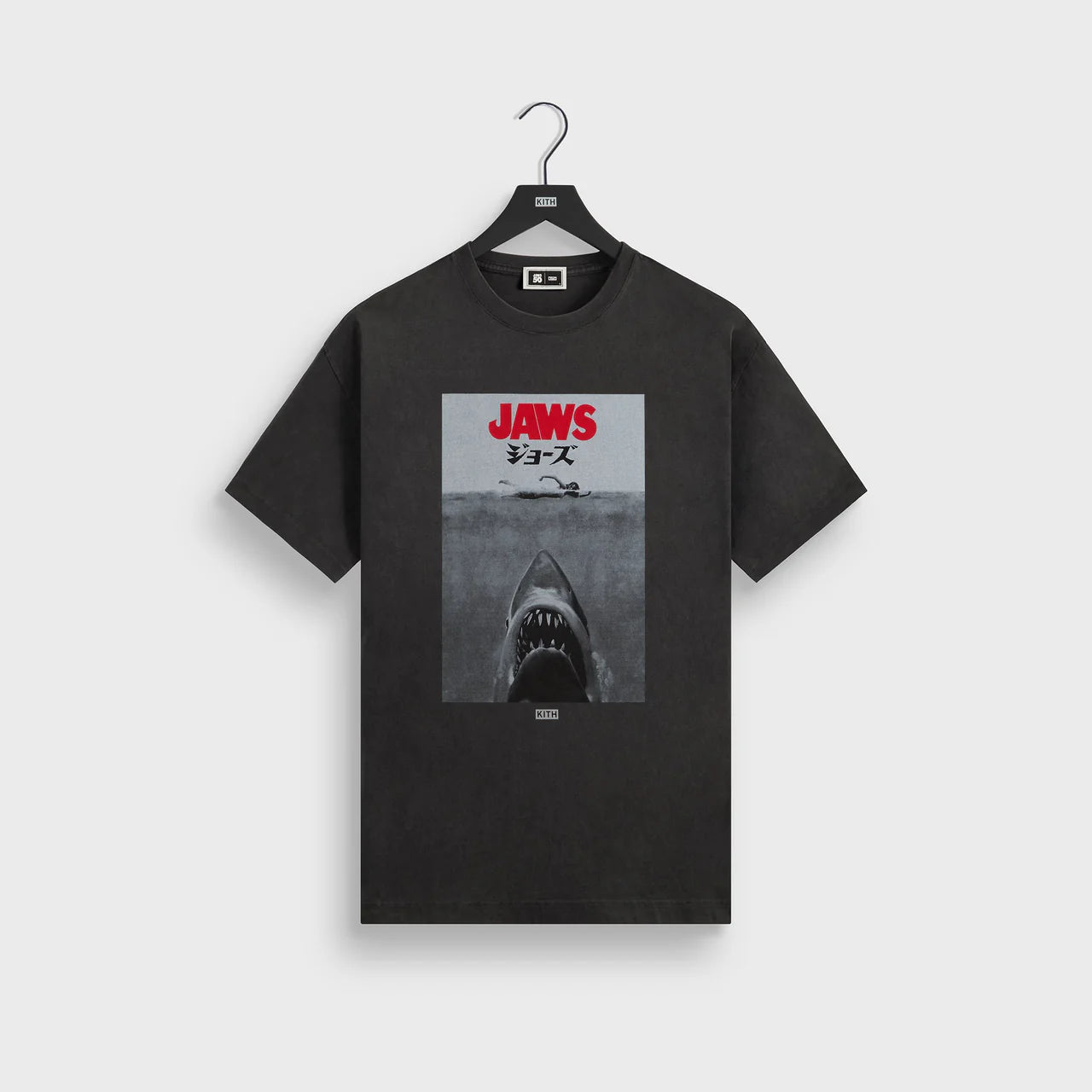 KITH JAWS Japanese Poster Vintage Tee 水洗 短T