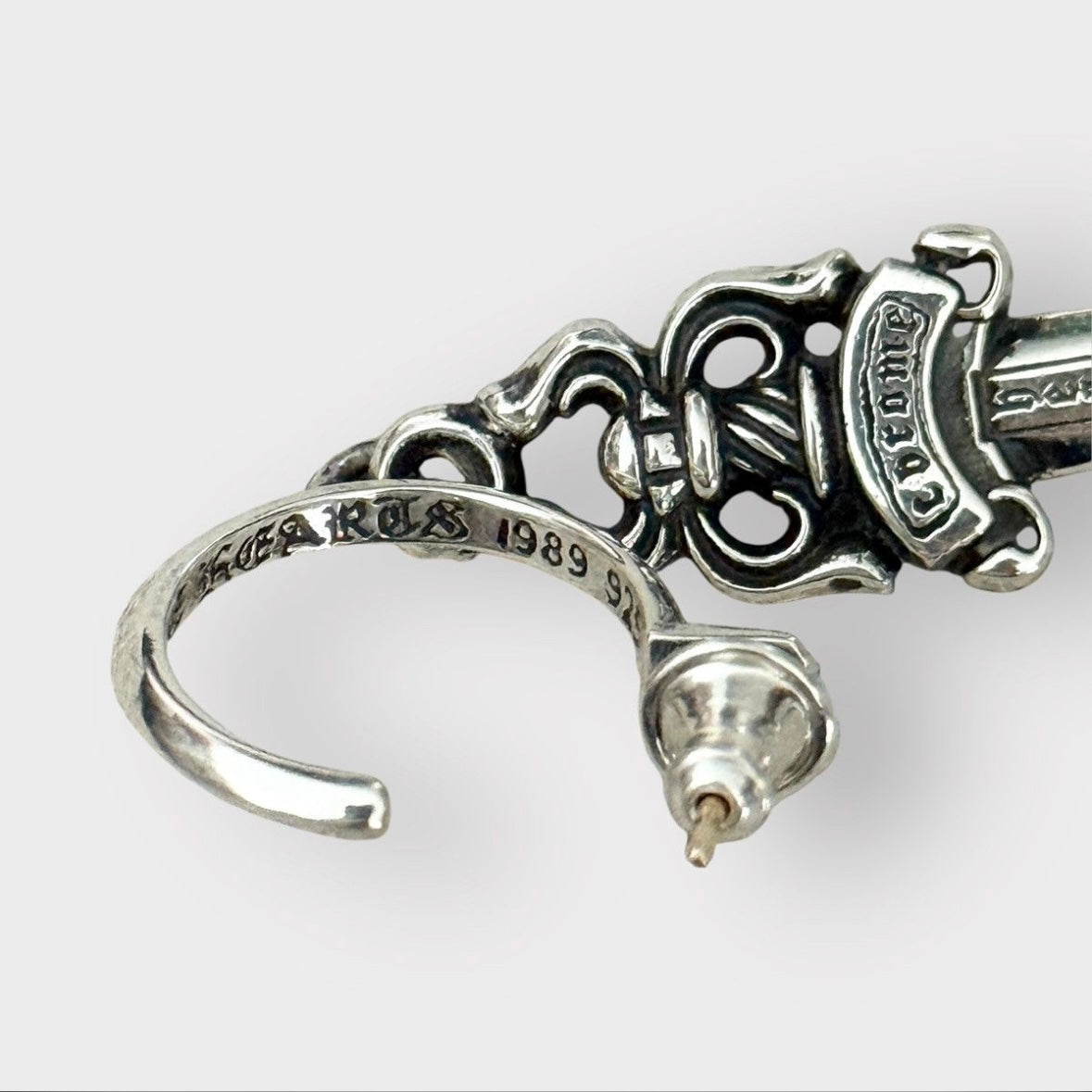Chrome Hearts Dagger Earring 925銀飾 耳環