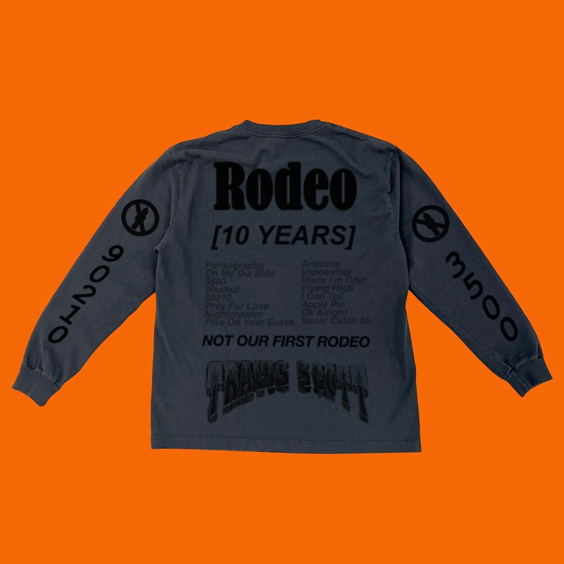 Travis Scott Cactus Jack RODEO 10 Years Desert Long sleeve 長T