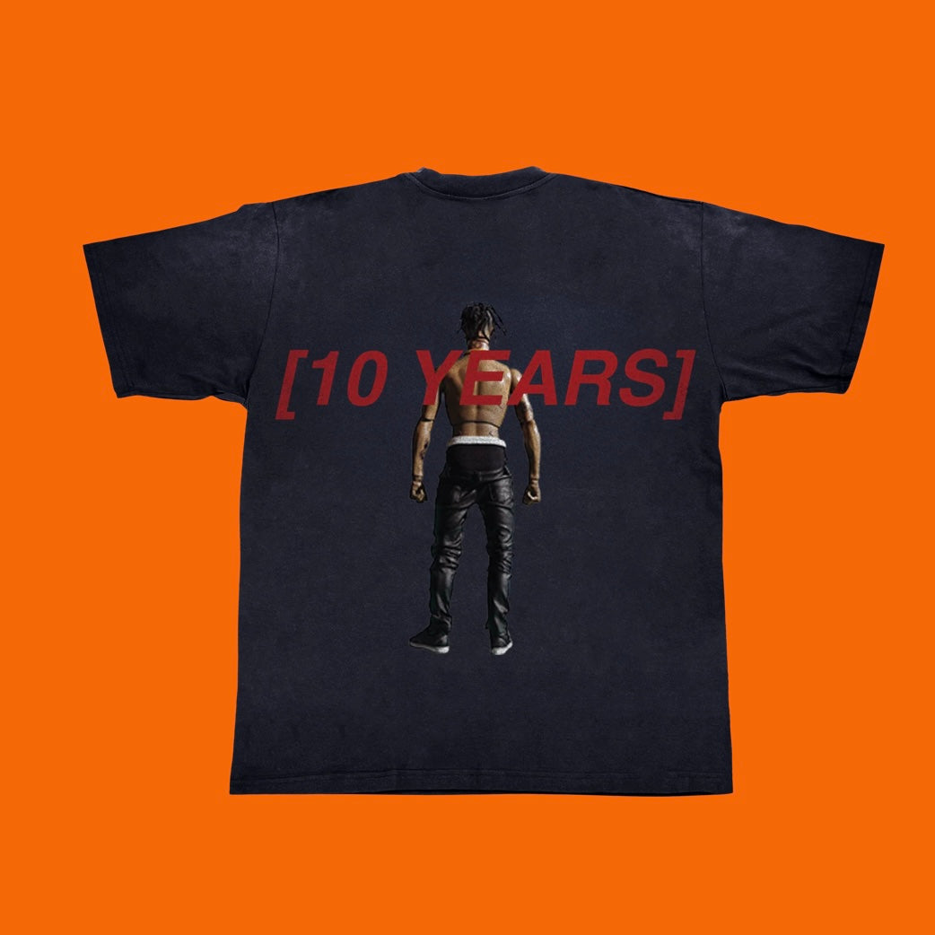 Travis Scott Cactus Jack RODEO 10 Years Action Figure Tee 短T