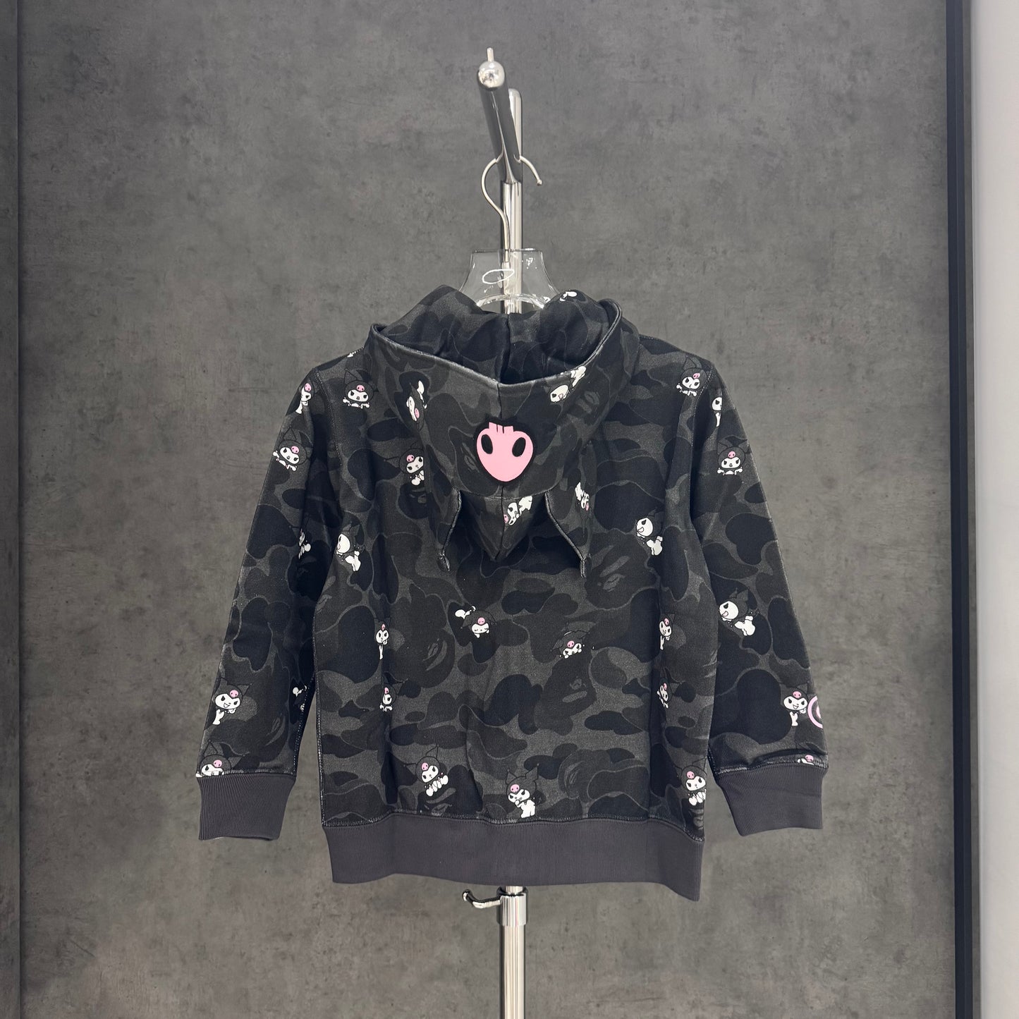 BAPE Kids Sanrio Kuromi Camo Full Zip Hoodie 童版 拉鍊外套