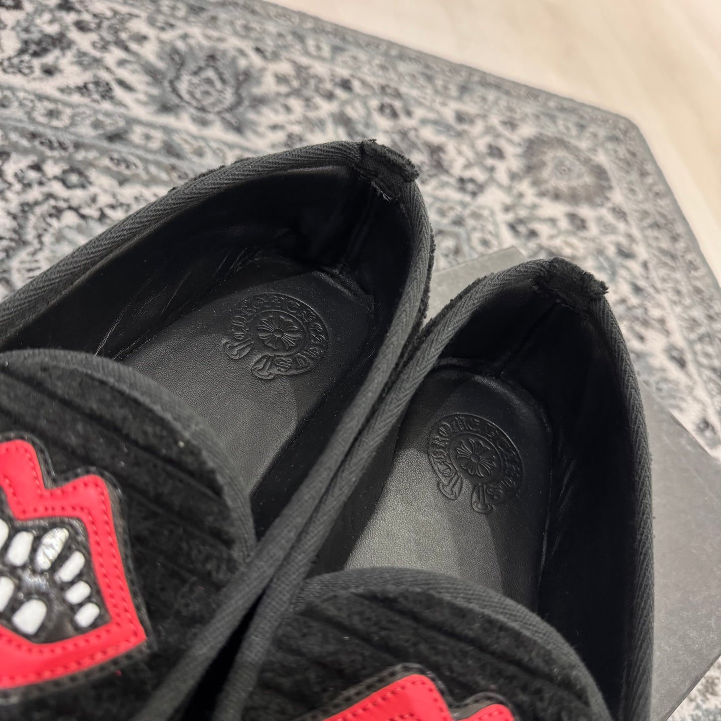 Chrome Hearts Matty Boy Chomper Patch Loafers 懶人鞋