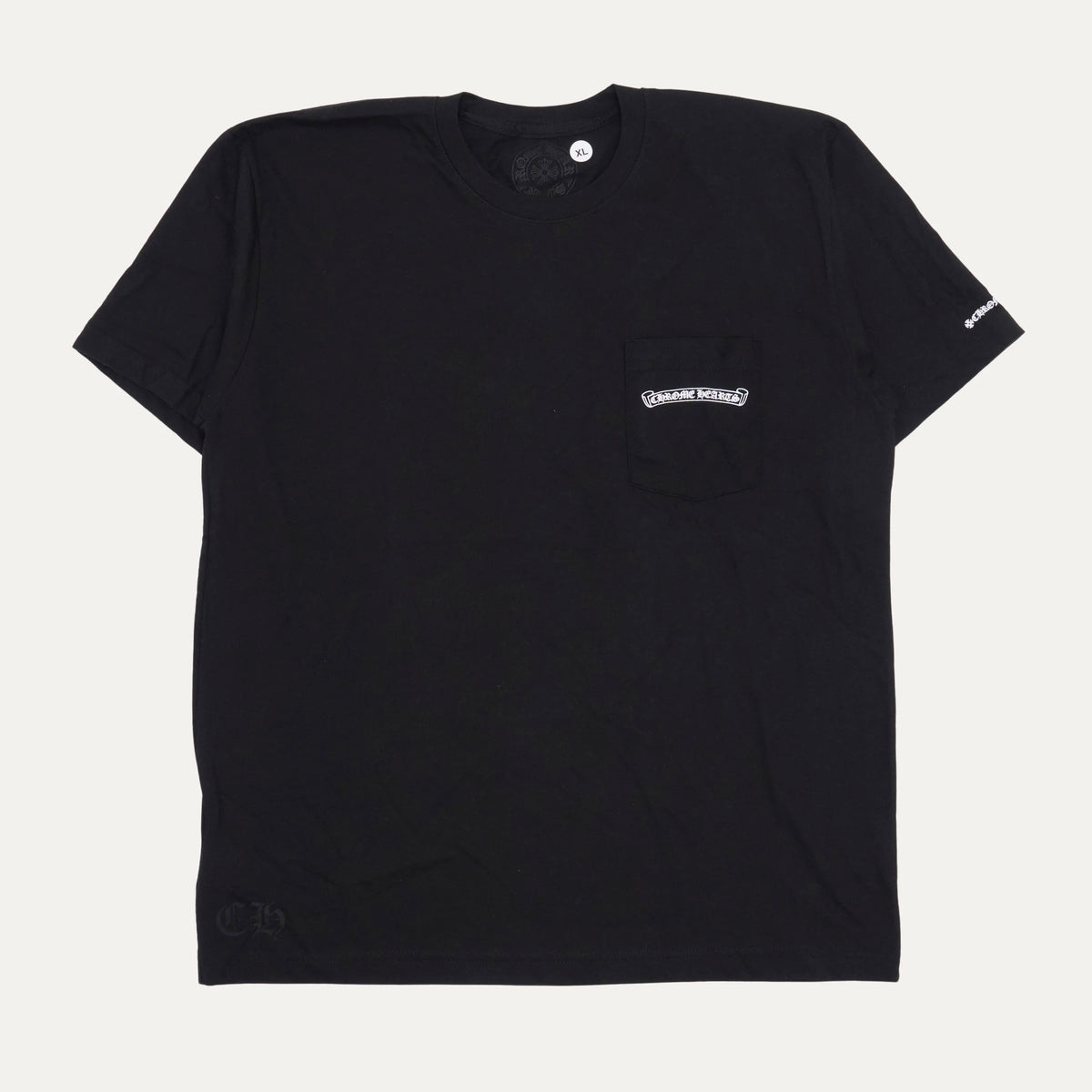 Chrome Hearts Scroll Logo Pocket Tee 短T