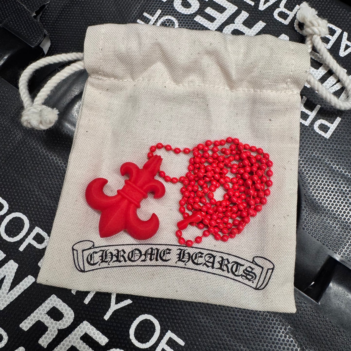 Chrome Hearts Silicon BS Fluer Necklace 項鍊