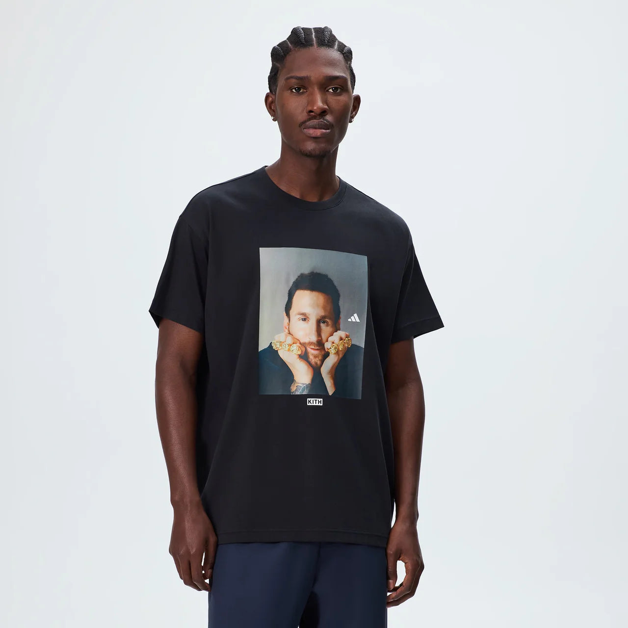 KITH MESSI FOR ADIDAS Football Graphic Tee 短T