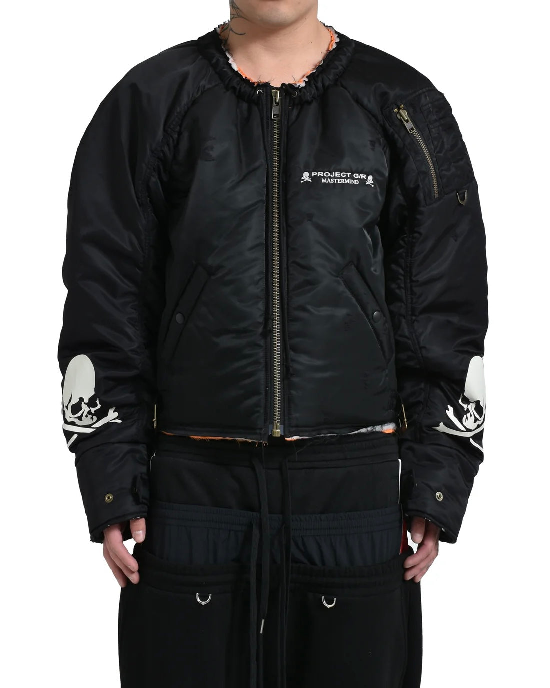 Project G/R Mastermind MMJ Reconstructed Bomber Jacket 飛行外套
