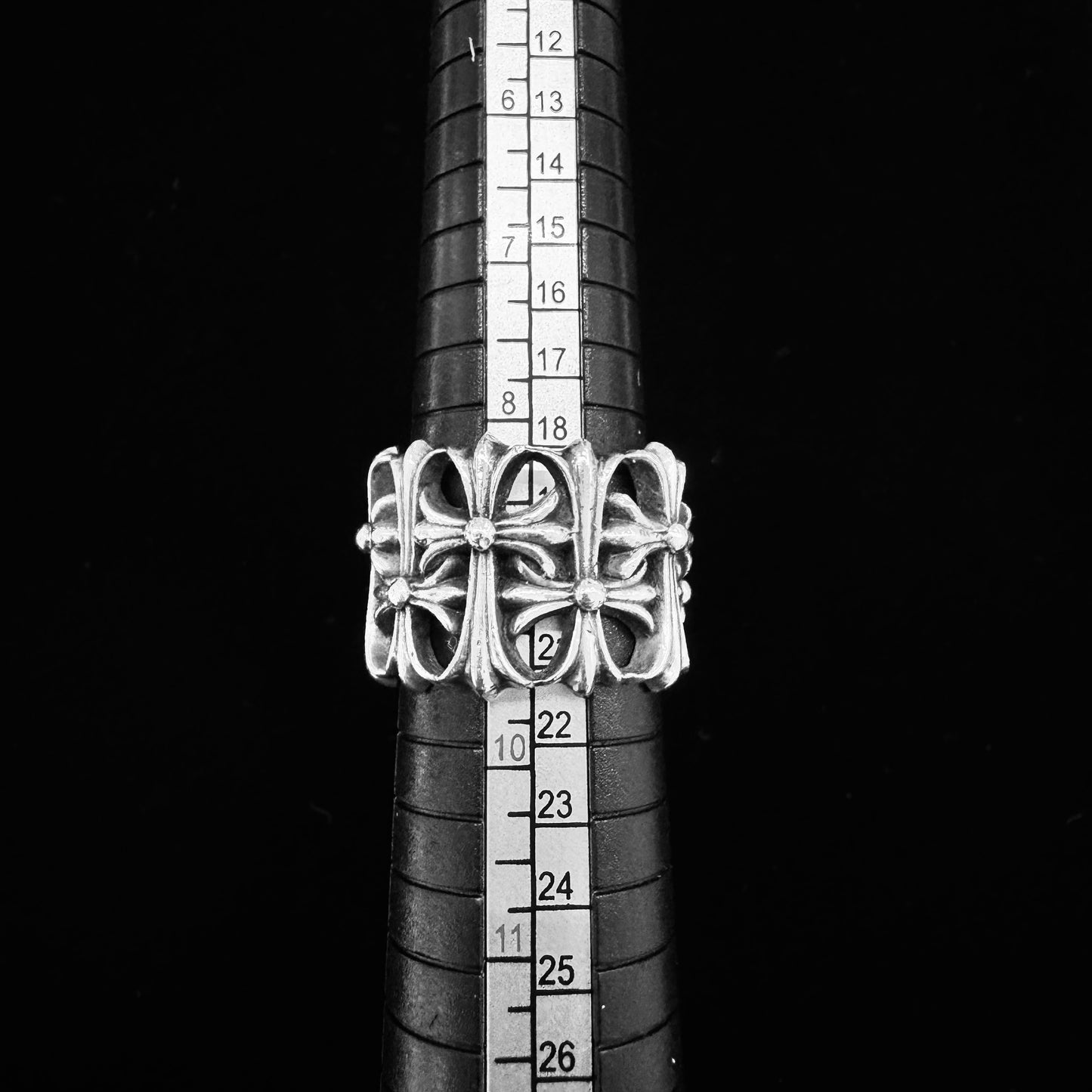 Chrome Hearts Silver Cemetry Ring 戒指