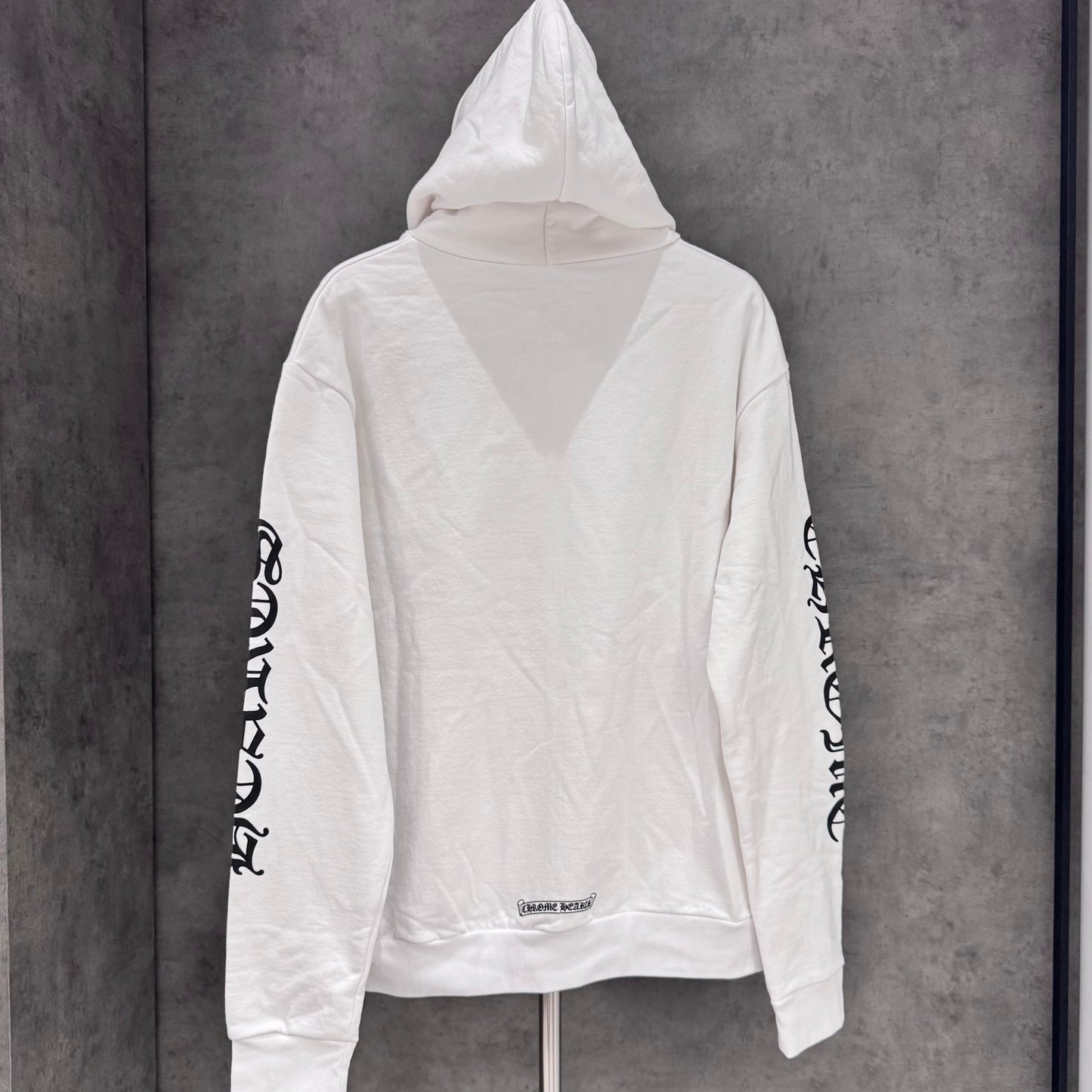 Chrome Hearts Vertical Logo Zip Hoodie 帽T