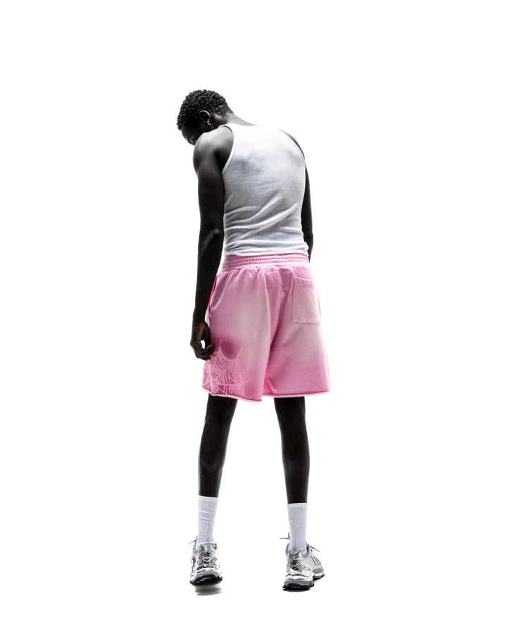 SP5DER OG WEB V2 Spray Sweatshort 棉短褲