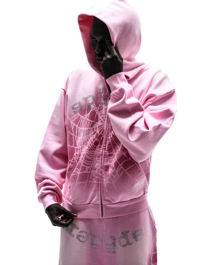 SP5DER OG WEB V2 Spray Zip Hoodie 拉鍊外套