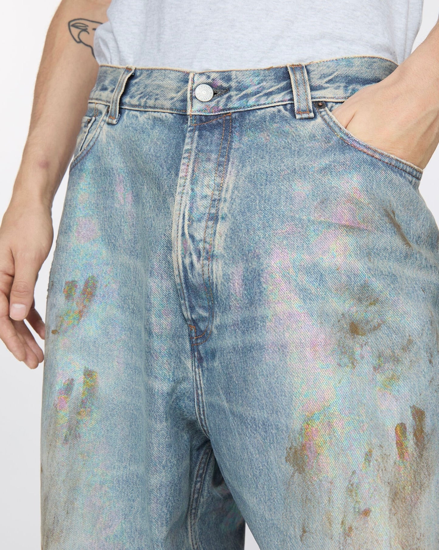 Acne Studios Super Baggy FIT Jeans - 2023M 炫彩 牛仔褲