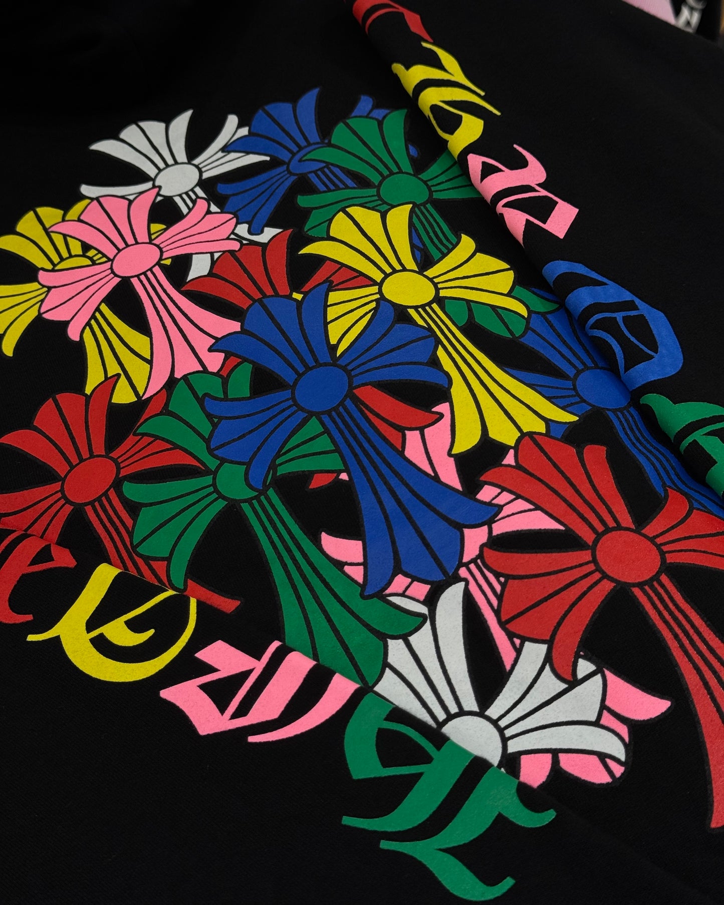 Chrome Hearts Multicolor Multi Cross Hoodie 帽T