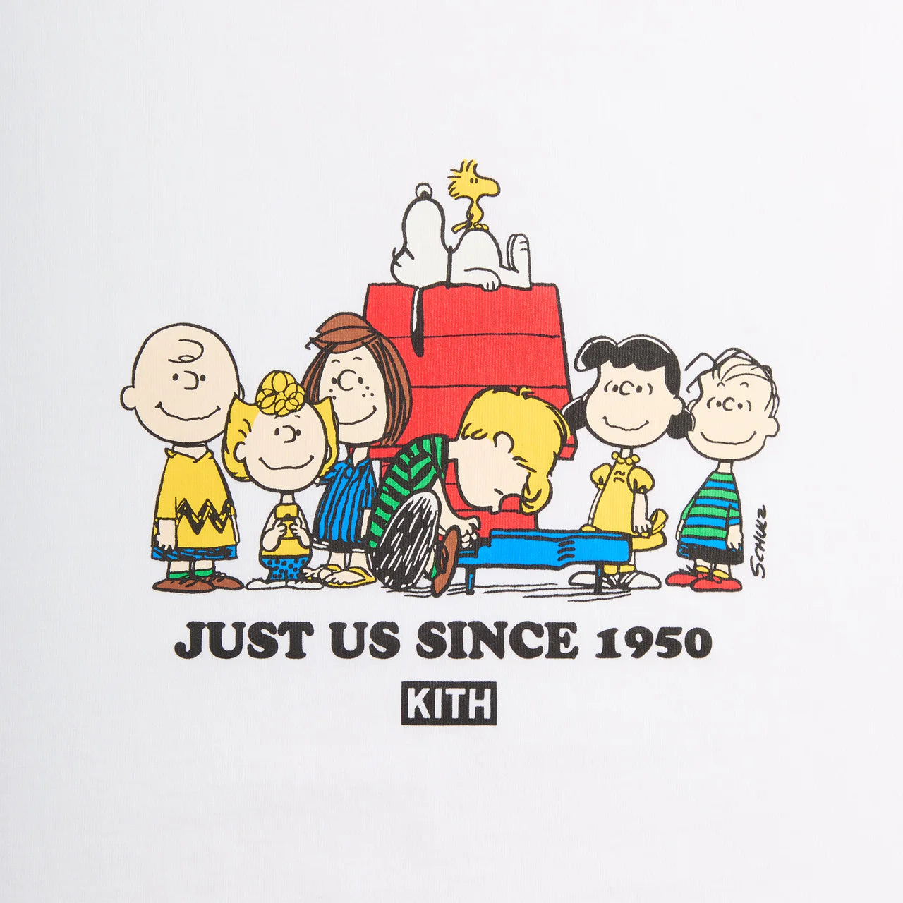 KITH for Peanuts Just US Since 1950 Tee 短T