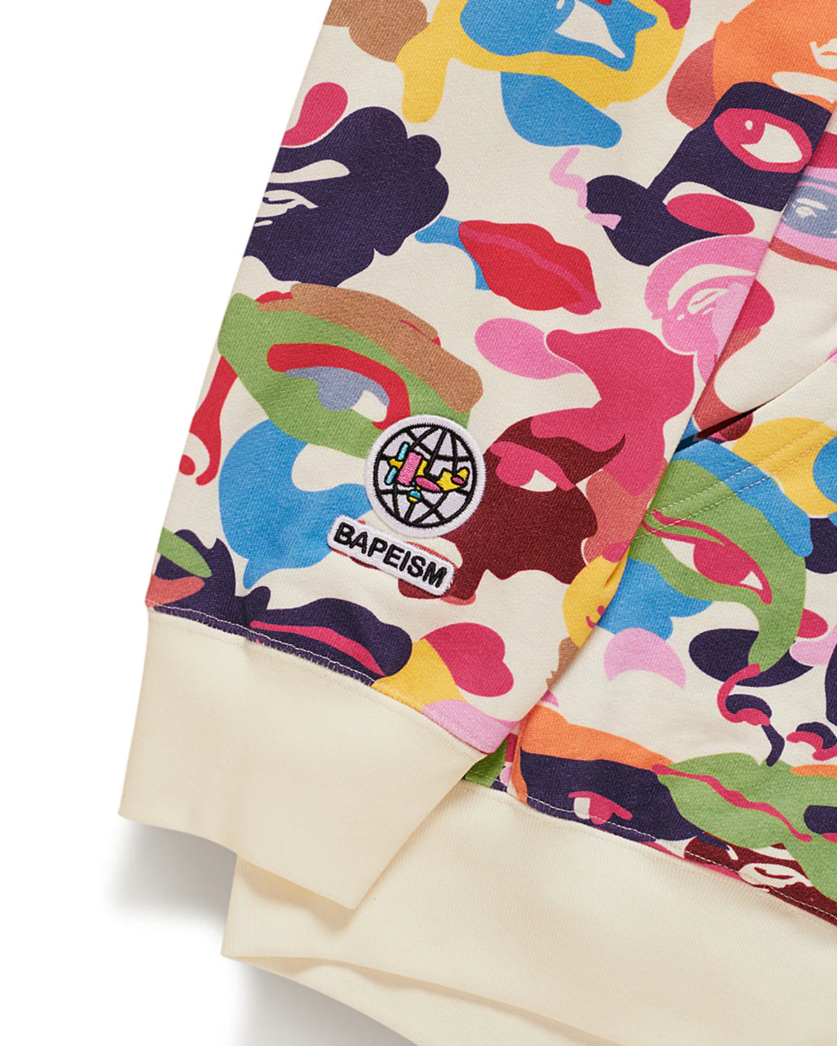 BAPE Kidsuper Camo Shark Full Zip Hoodie 鯊魚外套