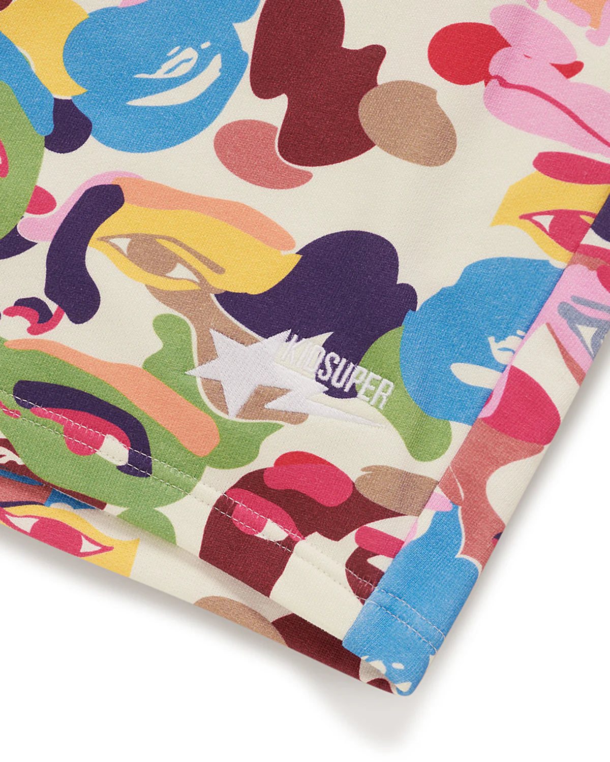 BAPE Kidsuper Camo Sweat Shorts 短褲
