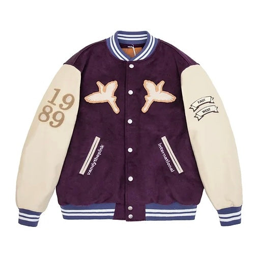VANDYTHEPINK Crane Varsity Jacket 棒球外套