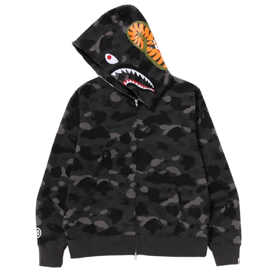 BAPE Color Camo Shark Full Zip Hoodie 鯊魚外套