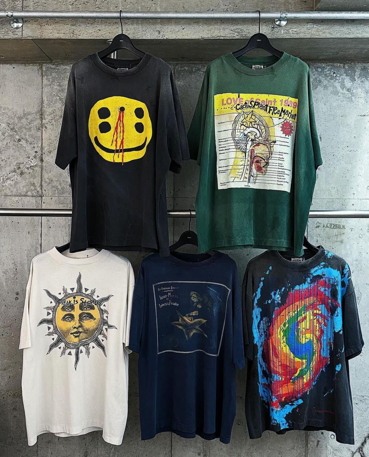 Saint Mxxxxxx CPFM Cactus Plant Flea Market 短T