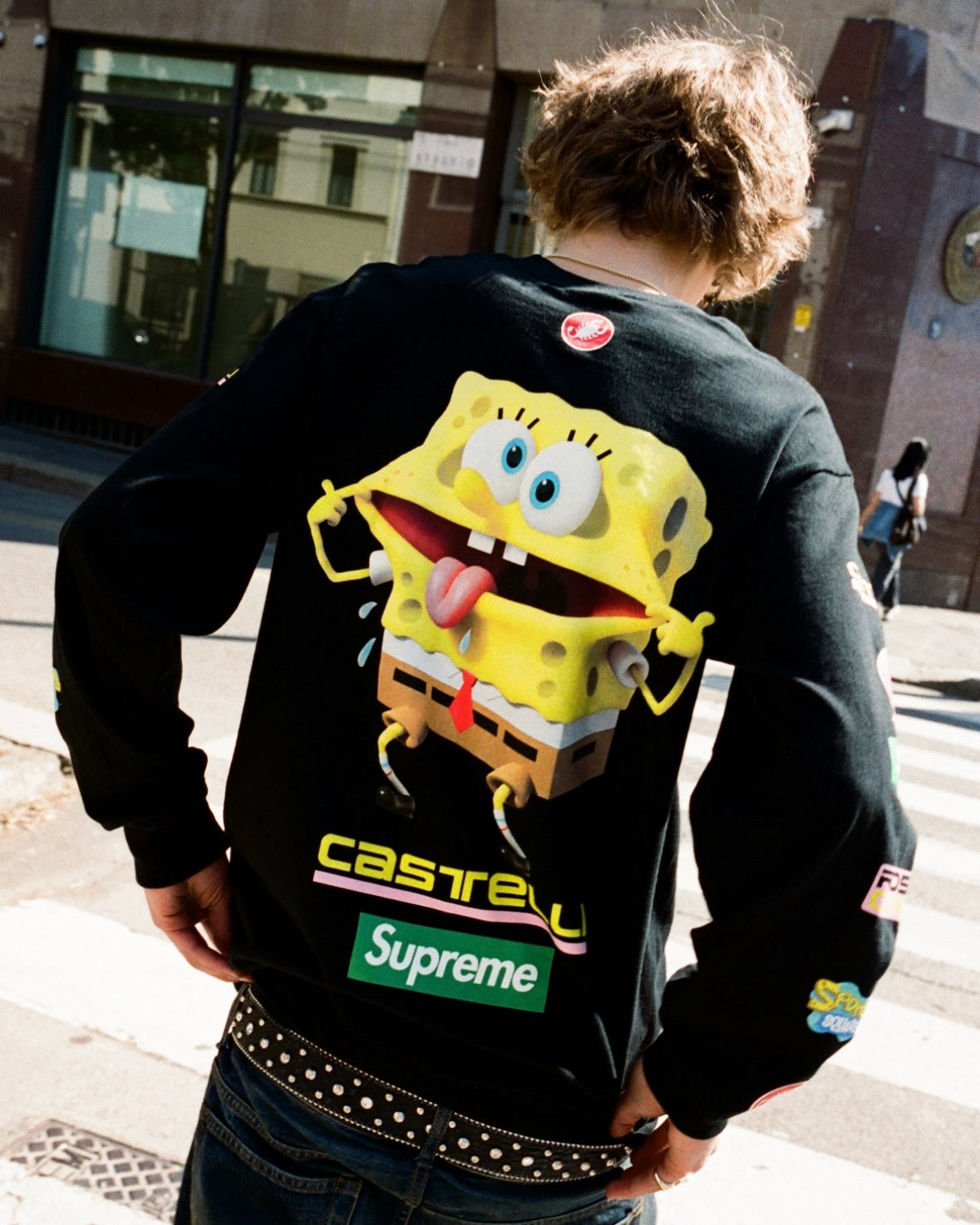 Supreme 25SS SpongeBob Castelli Racing L/S 長T