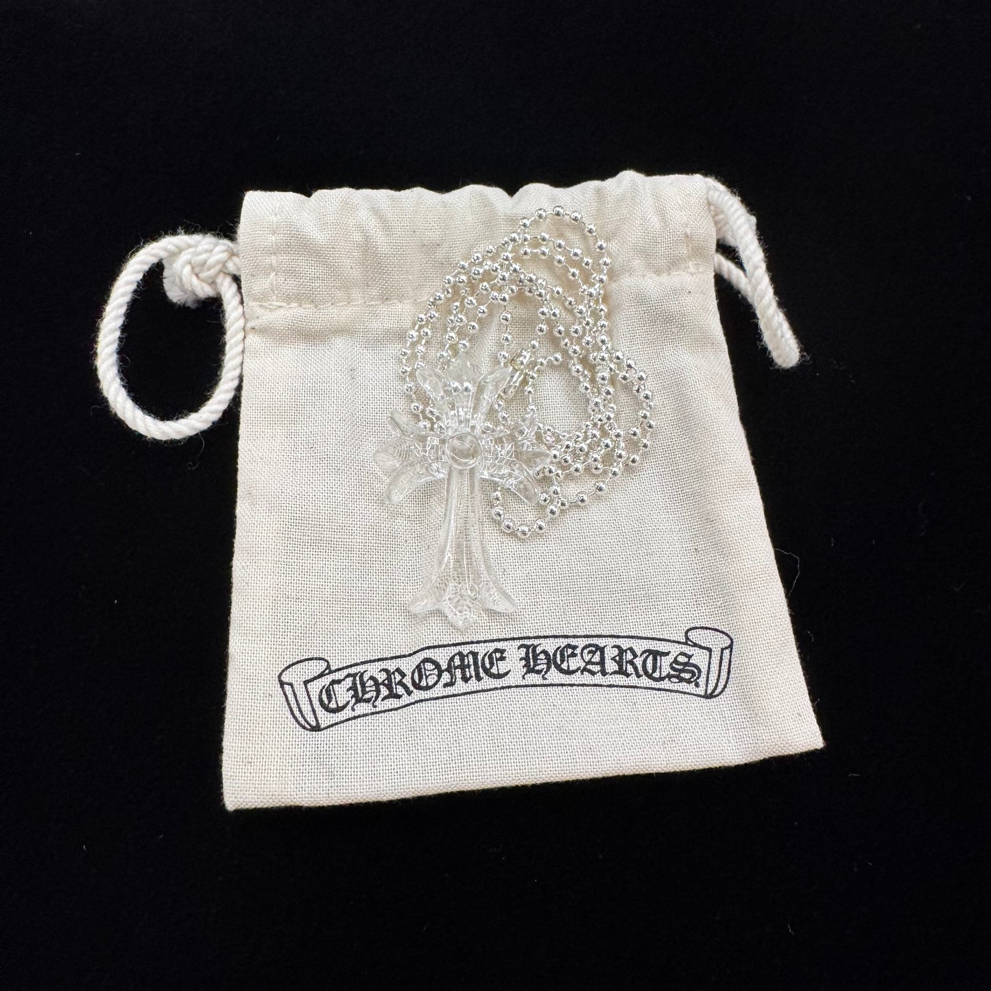 Chrome Hearts Silicon Necklace Cross 十字 項鍊