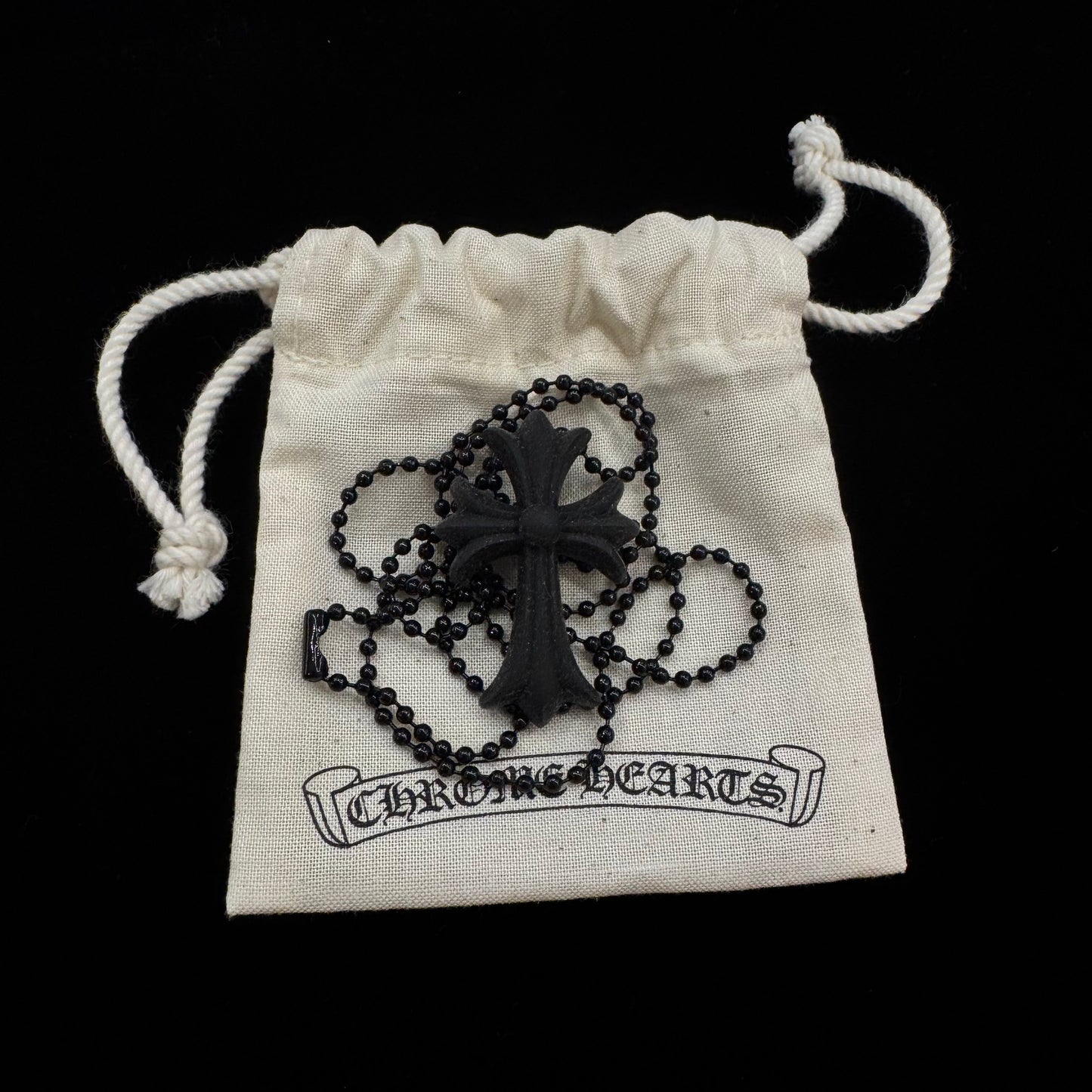 Chrome Hearts Silicon Necklace Cross 十字 項鍊