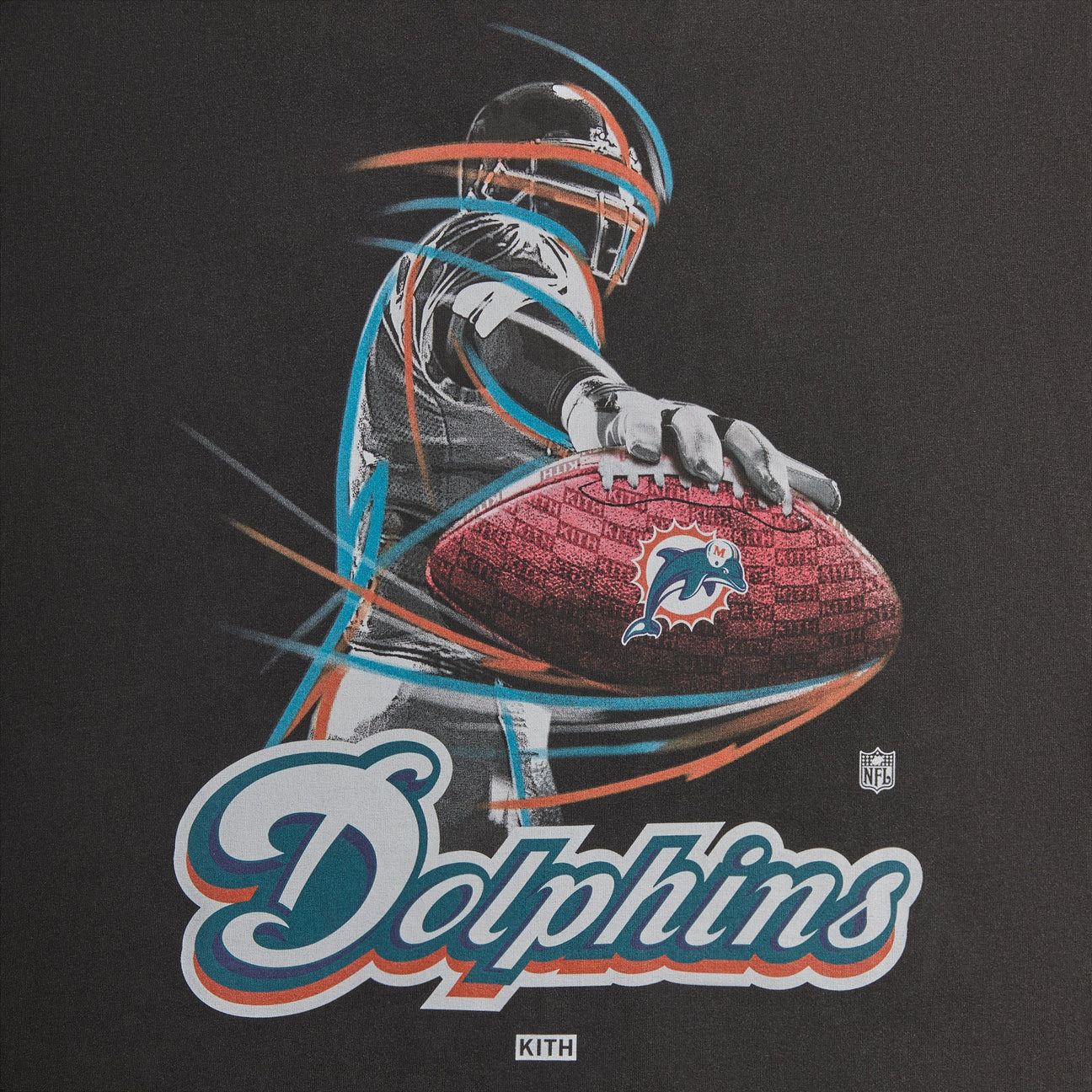 KITH NFL & ‘47 Dolphins Vintage Tee 短T