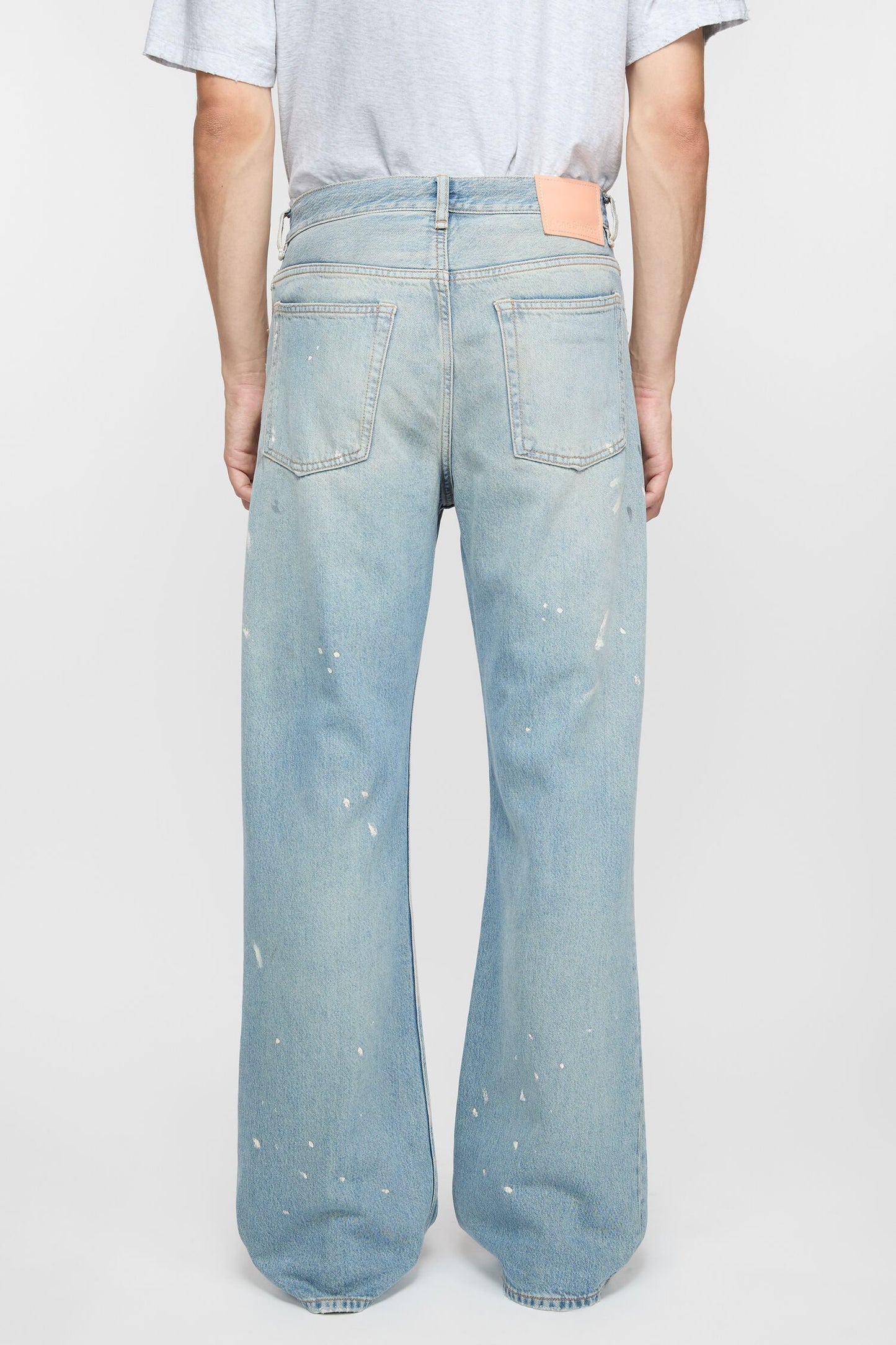 Acne Studios Regular FIT Jeans - 2021M 潑漆 牛仔褲
