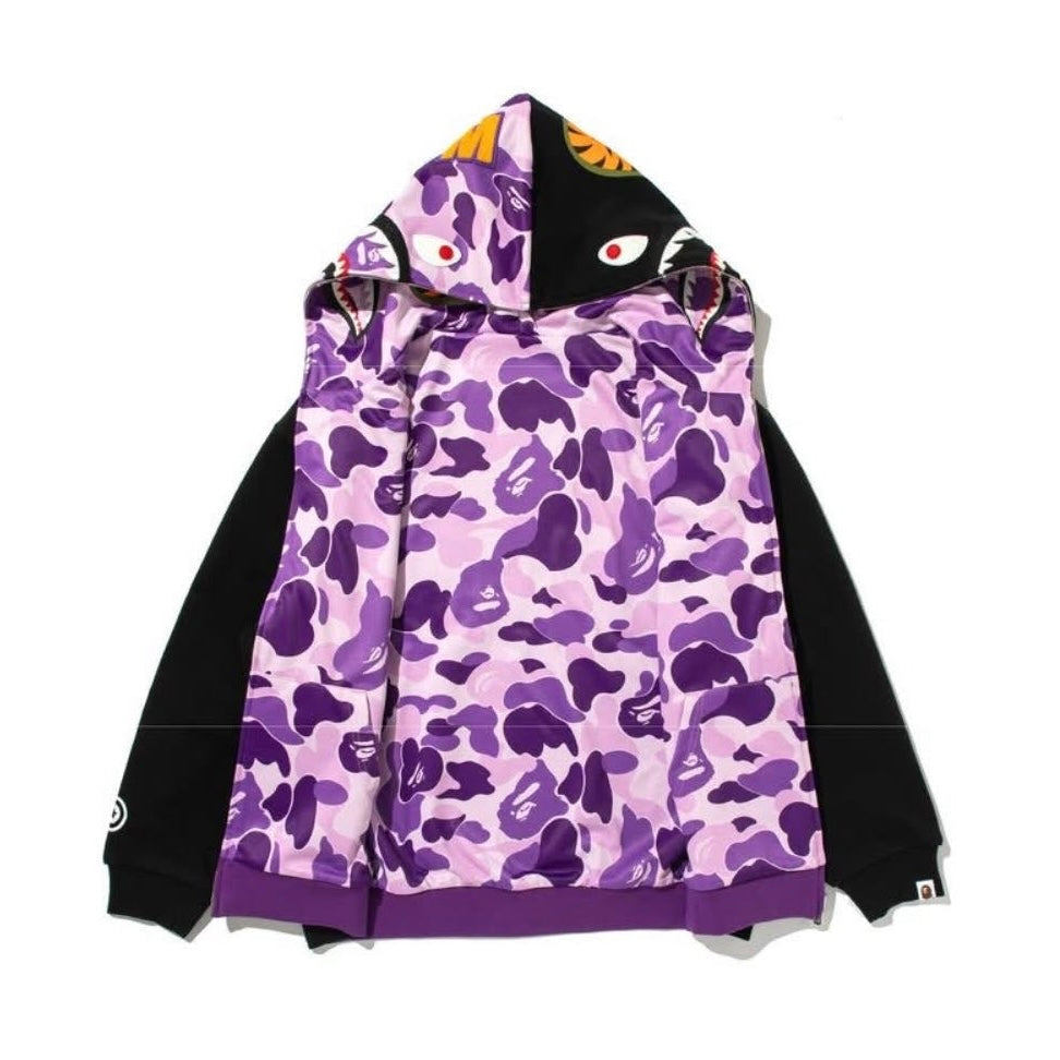 BAPE Taipei 19th Shark Full Zip Hoodie 寬版 鯊魚外套