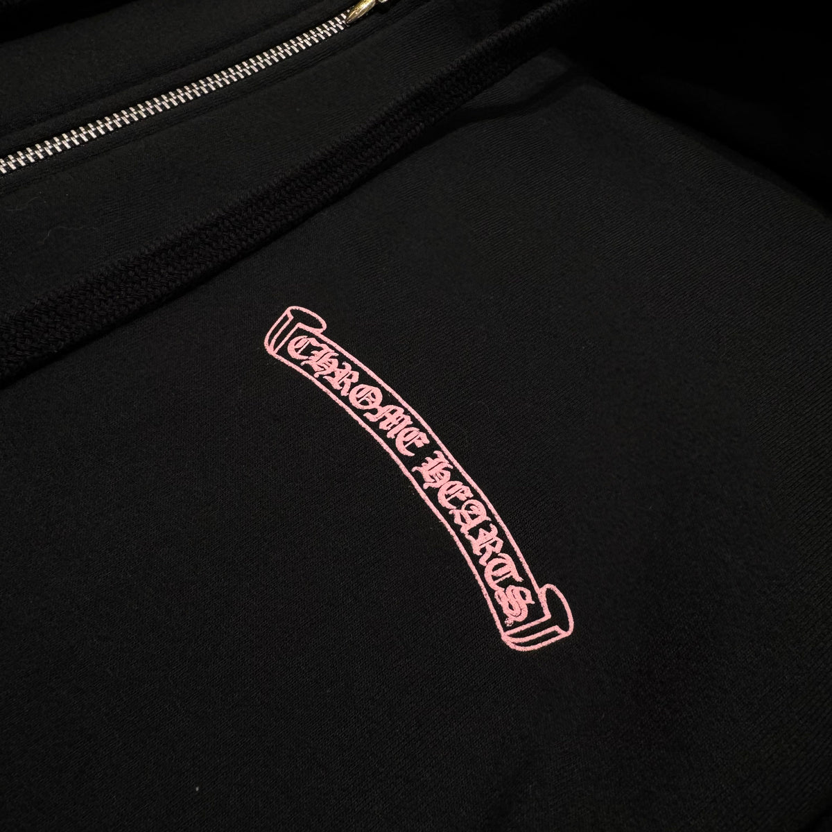 Chrome Hearts Deadly Doll Cemetery Cross Zip Hoodie 拉鍊外套