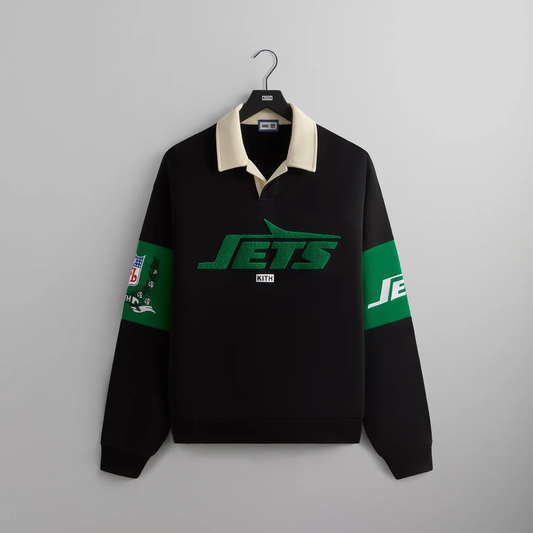 KITH NFL & ‘47 Jets Nelson Collared polo衫