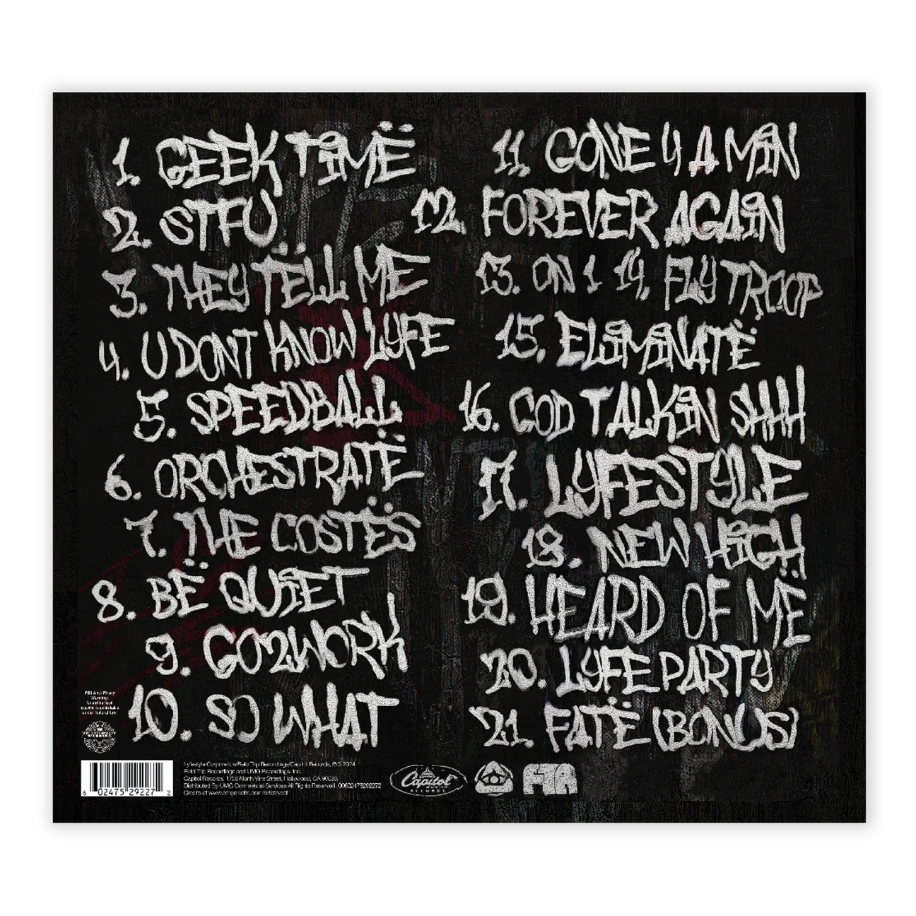 Yeat CPFM Catus Plant Flea Market LYFESTYLE Box Set 1 CD專輯 短T 組合包