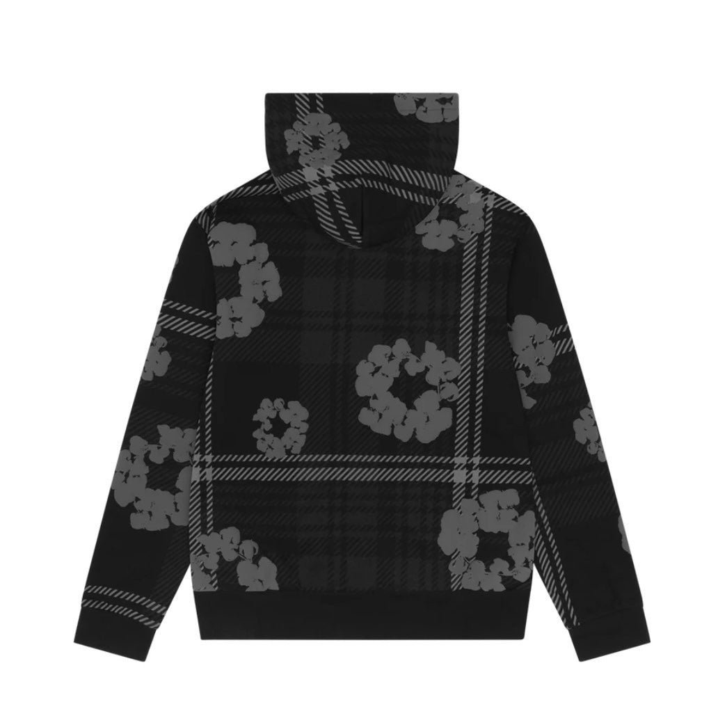 Denim Tears Plaid Cotton Wreath Zip Hoodie 拉鍊外套