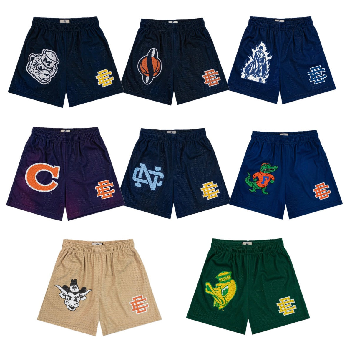 Eric Emanuel NCAA Basketball EE Basic Short 美國大學籃球 球褲