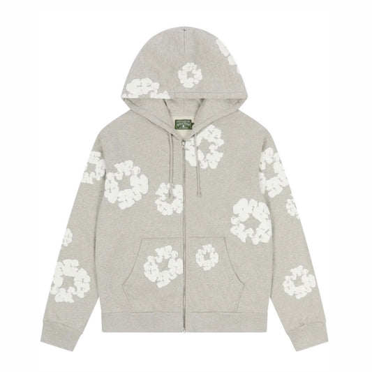 Denim Tears Cotton Wreath Zip Hoodie 拉鍊外套