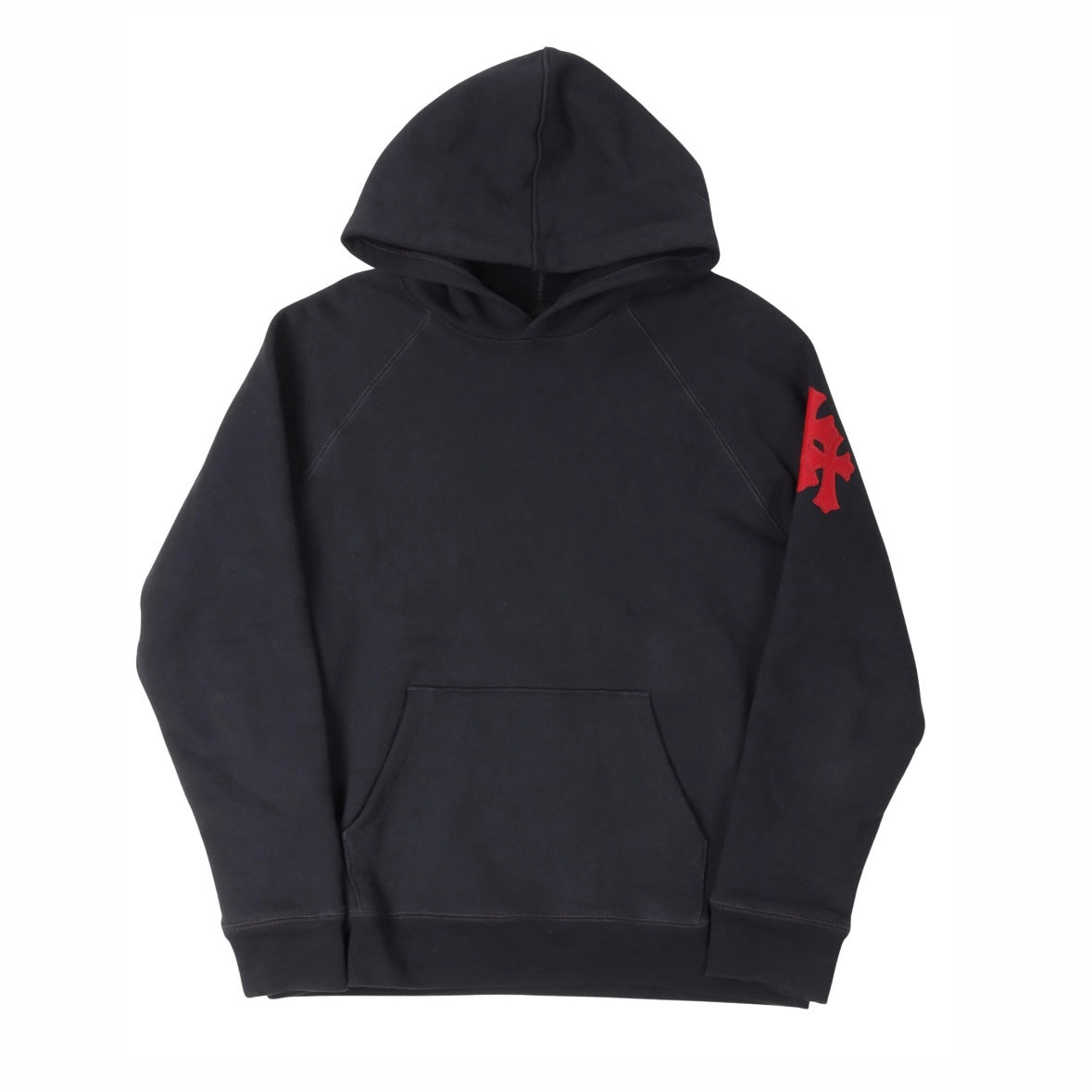 Chrome Hearts Paper Jam Cemetery Cross Patch Hoodie 帽T