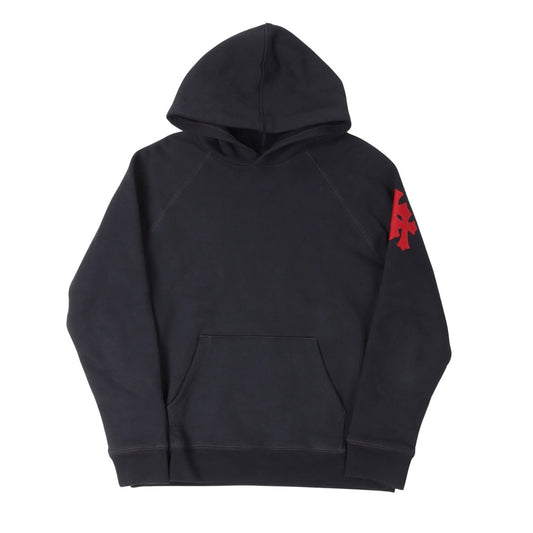 Chrome Hearts Paper Jam Cemetery Cross Patch Hoodie 帽T