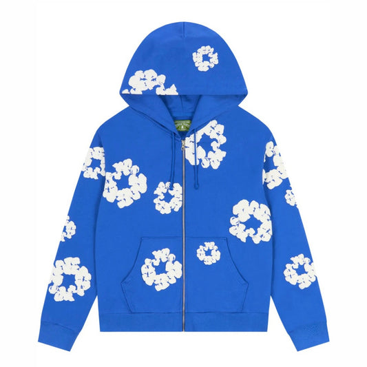 Denim Tears Cotton Wreath Zip Hoodie 拉鍊外套